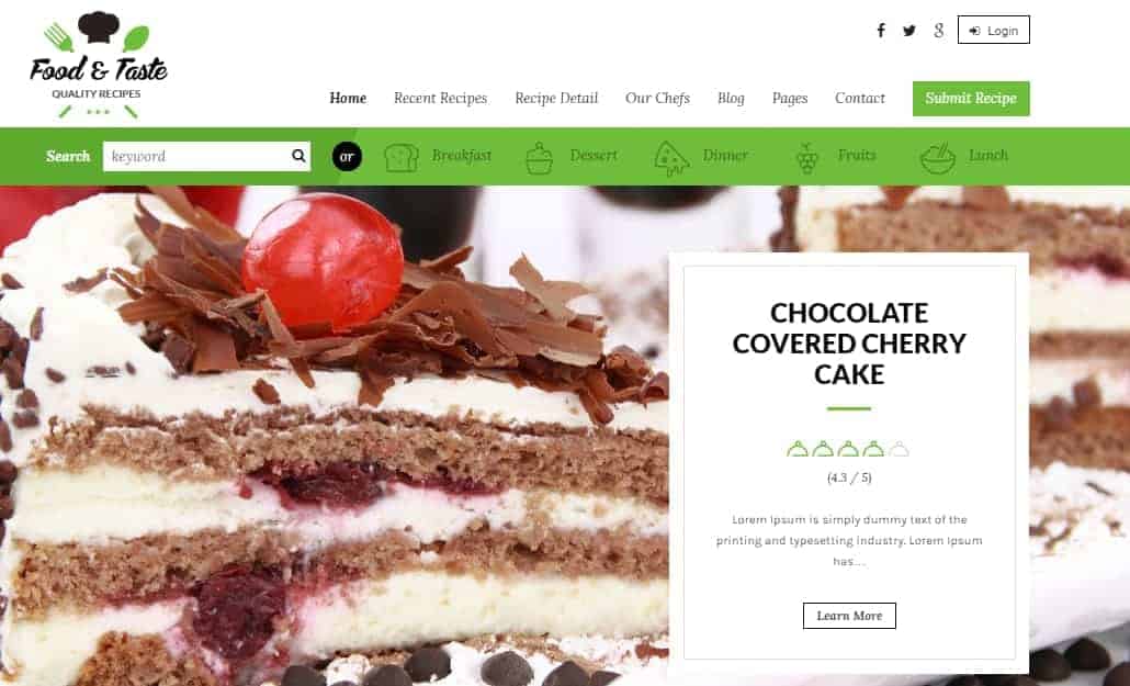 how to start your own food blog