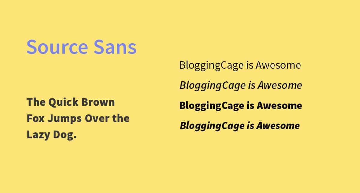 best fonts for blogs
