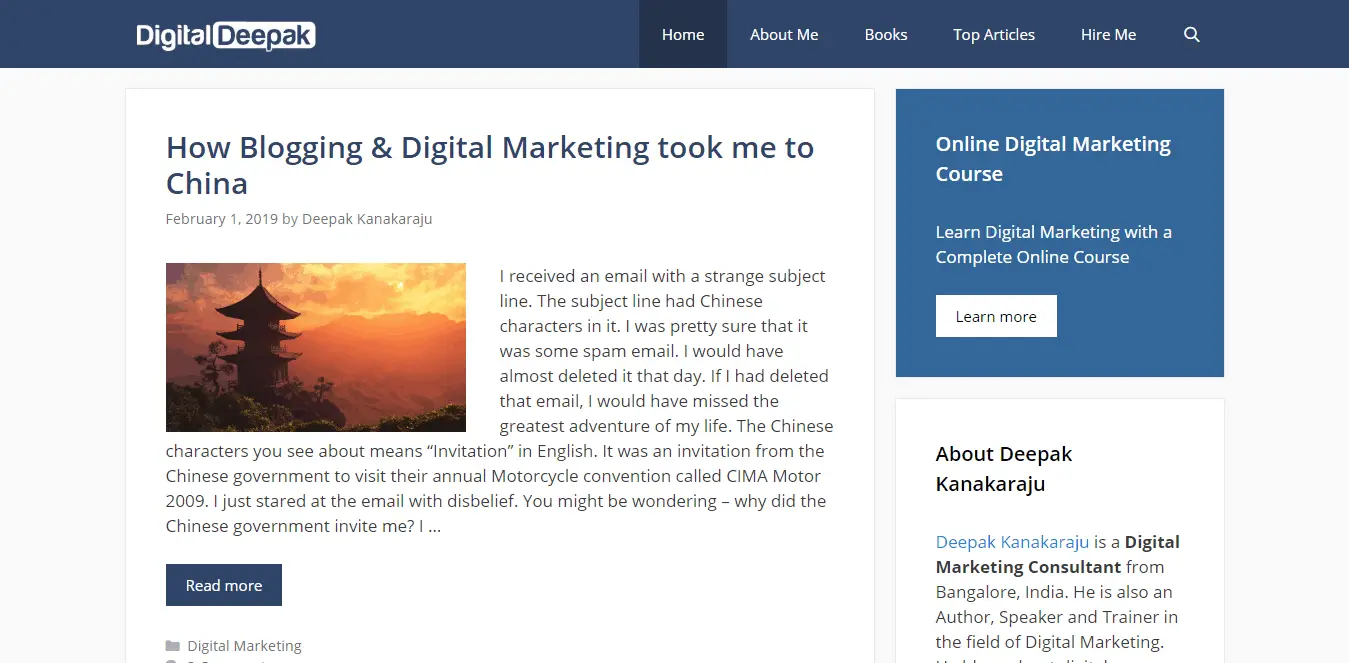 famous indian blogs
