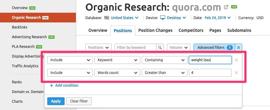 google keyword searching tool