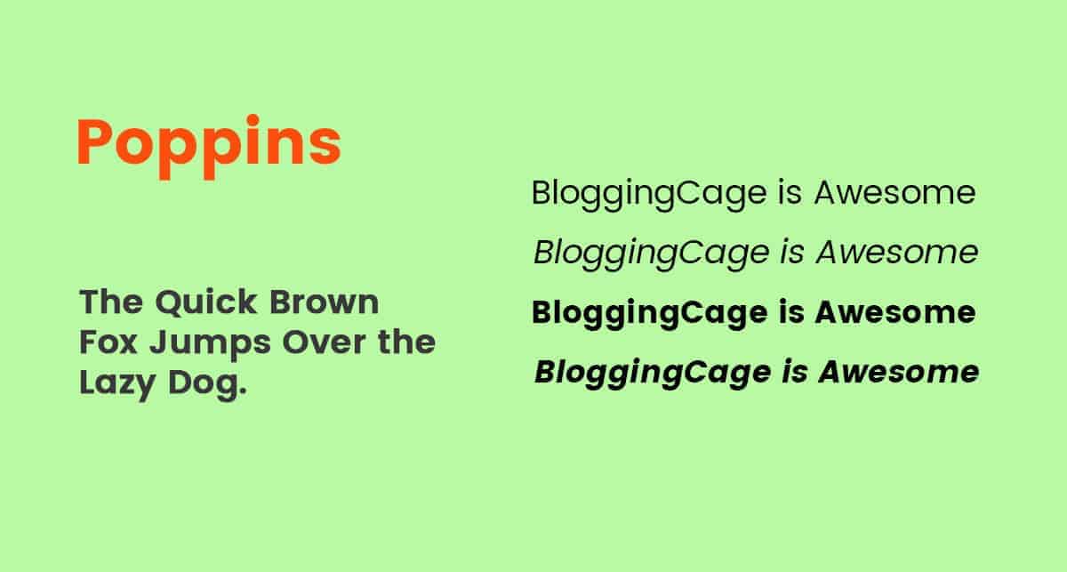 best blog fonts