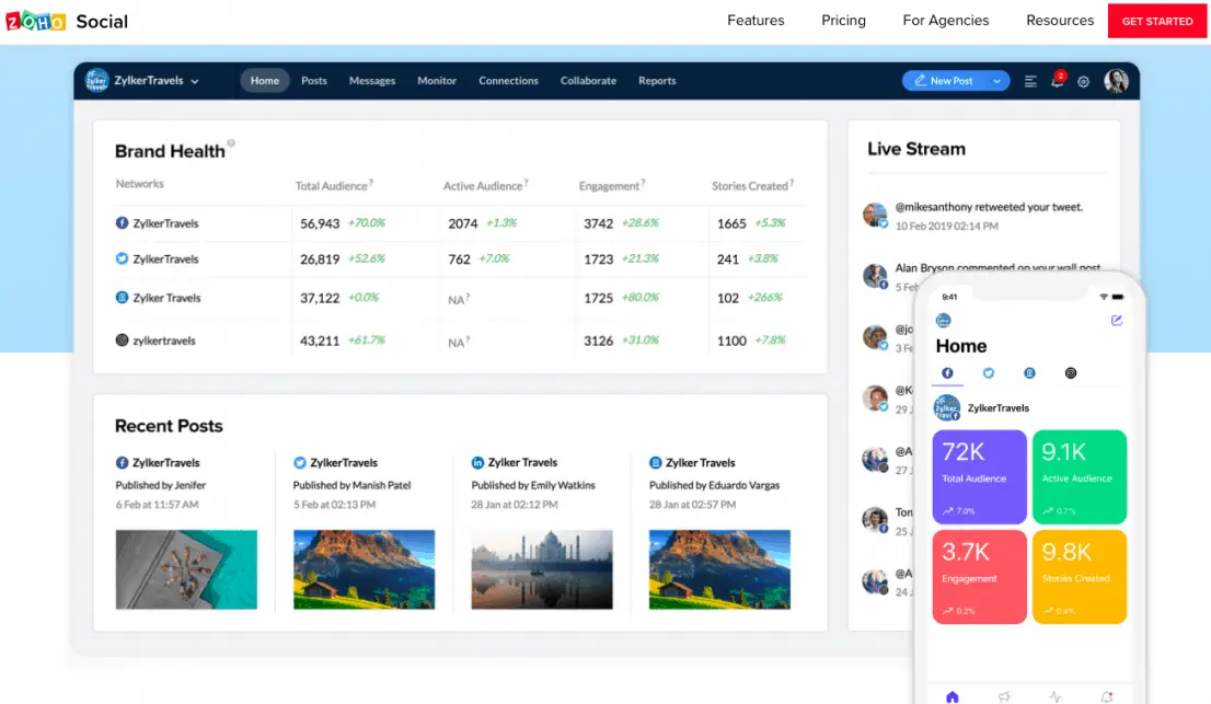 social media management software