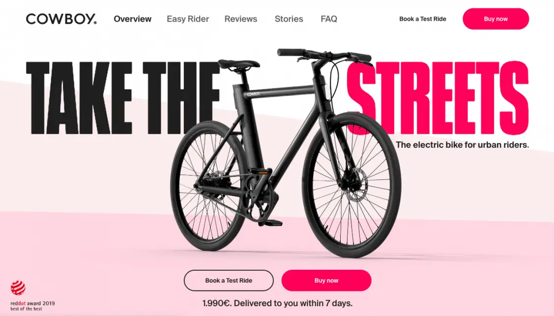 color palette for website