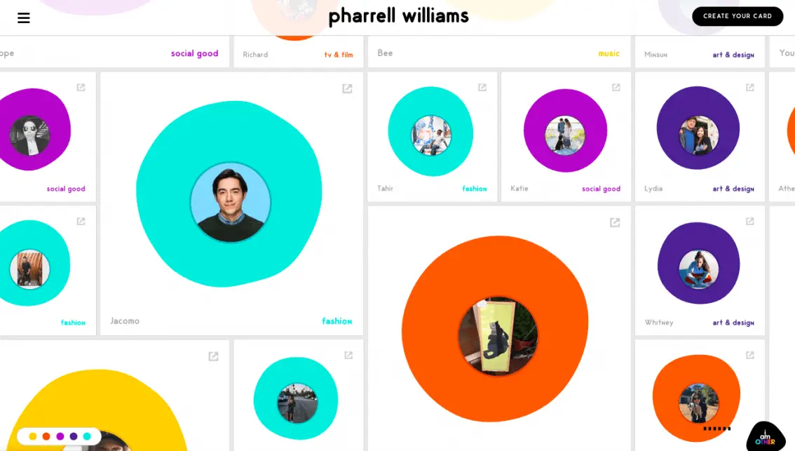 website color palettes