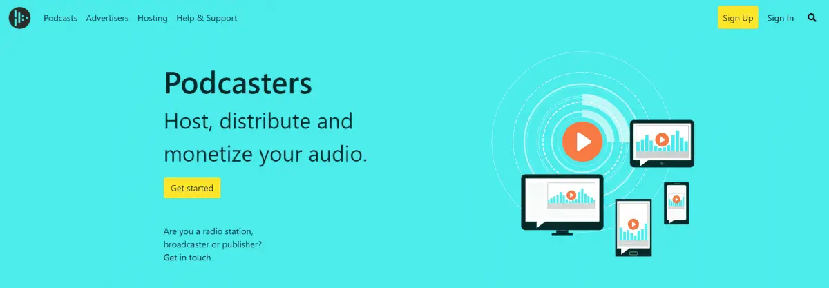 podcast hosting sites
