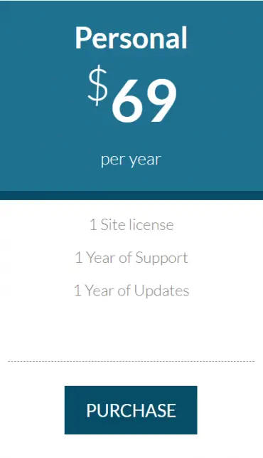 wprich pricing