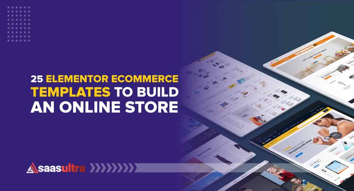 25 Elementor Ecommerce Templates to Build an Online Store