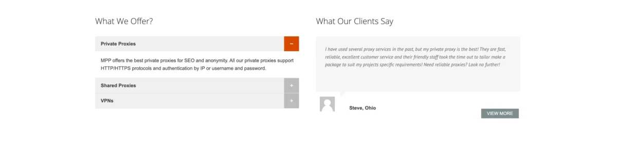 แนวทางปฏิบัติที่ดีที่สุดที่ฉันได้เรียนรู้จากการใช้ MyPrivateProxy