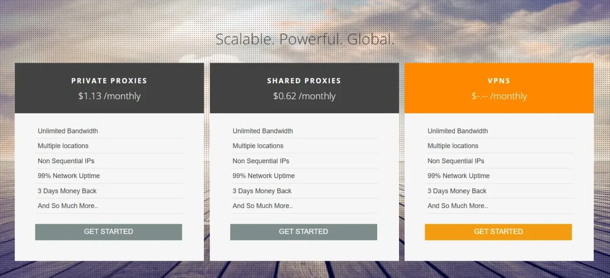 ราคาของ MyPrivateProxy: ฉันต้องจ่ายเท่าไหร่?