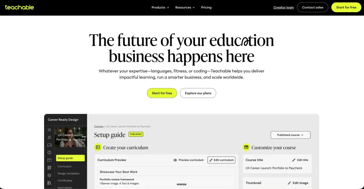 Teachable Overview