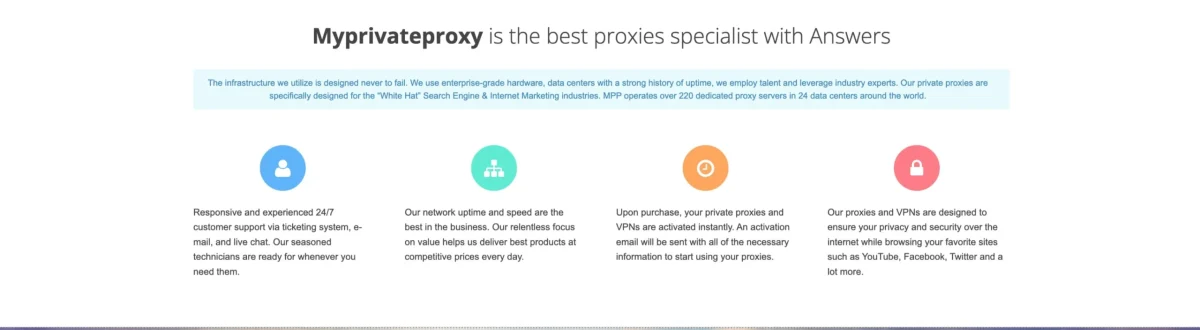 เหตุใดฉันจึงเลือก MyPrivateProxy สำหรับธุรกิจ SaaS ของฉัน?