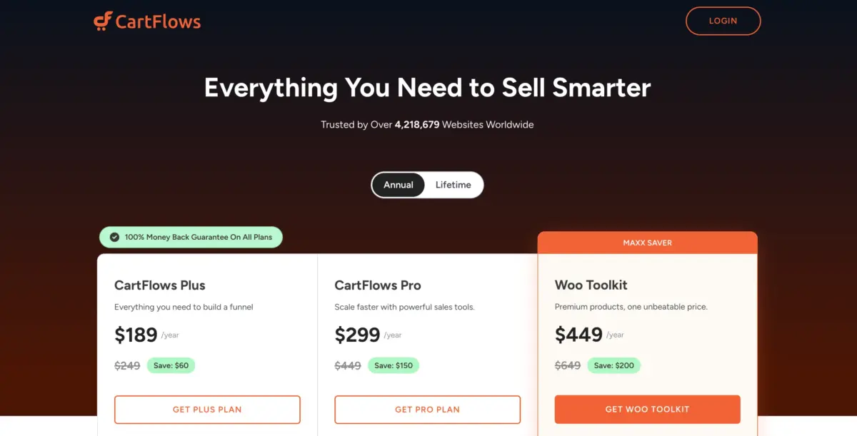 CartFlows Plans Explained