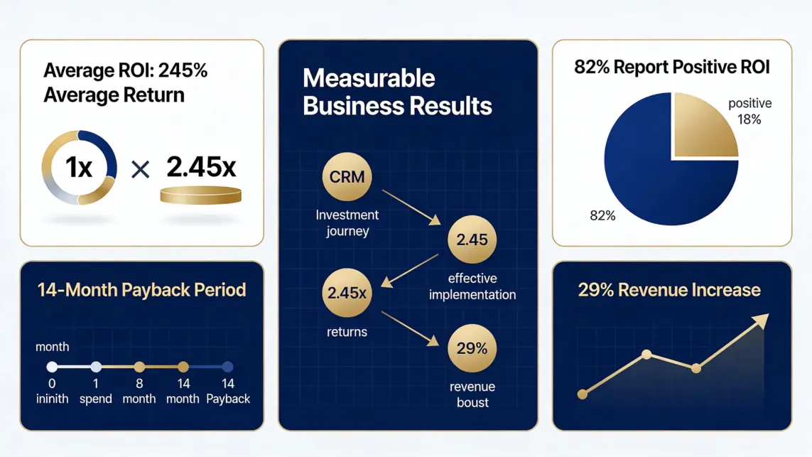 CRM ROI and Business Impact Statistics
