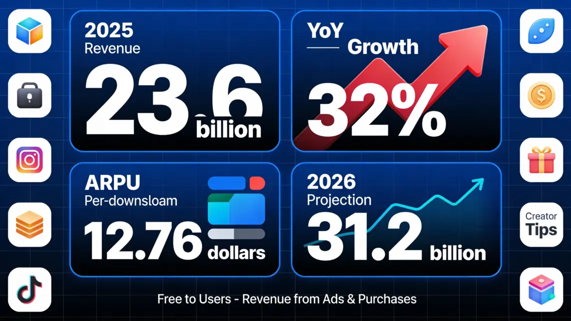 TikTok Revenue and Business Statistics