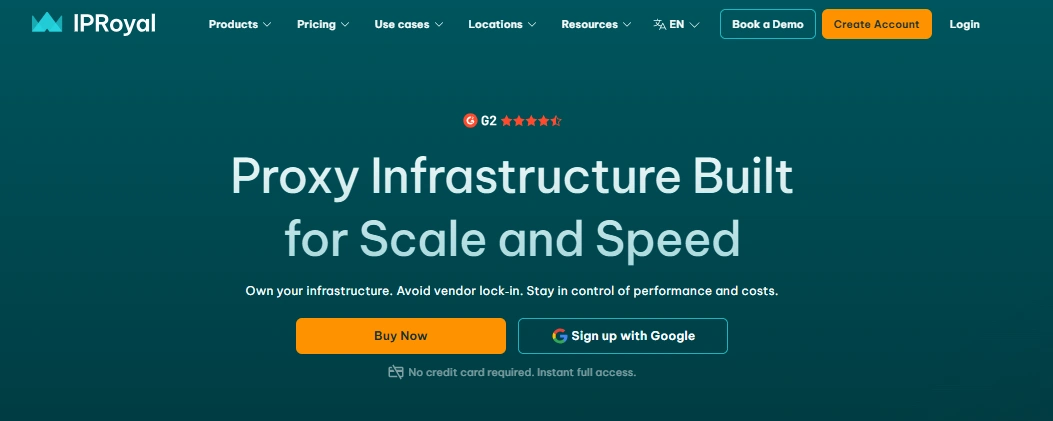 7. IPRoyal — Best Budget 4G Mobile Proxies With Unlimited Traffic