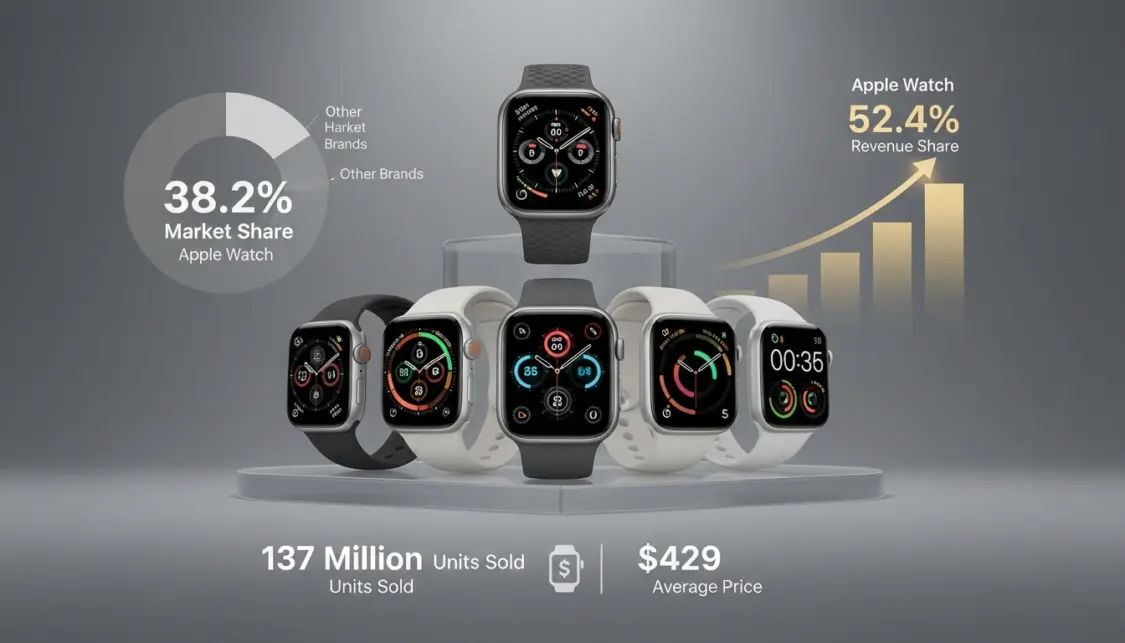 Smartwatch Market Share by Brand