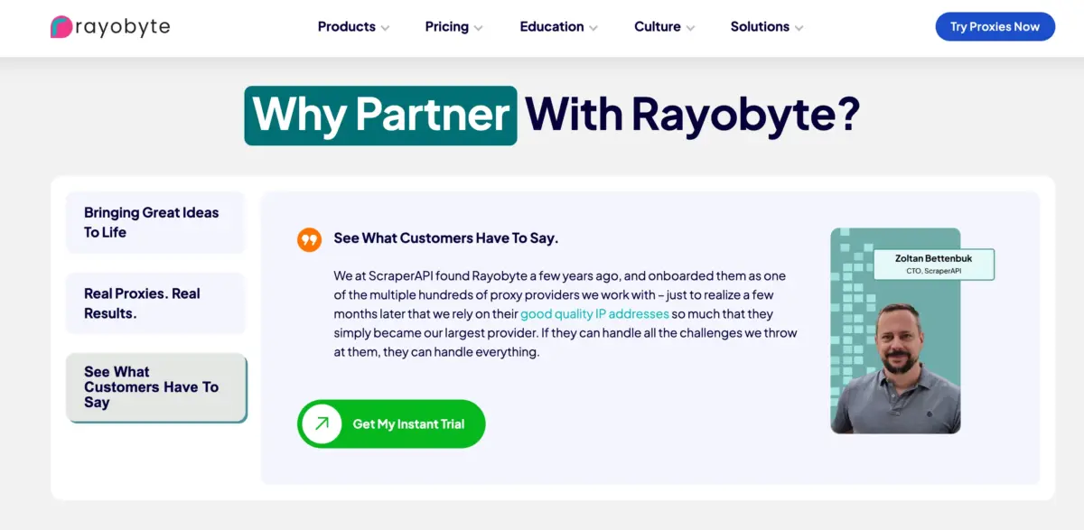 Why Partner With Rayobyte?