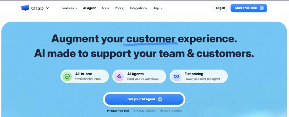 Crisp-homepage