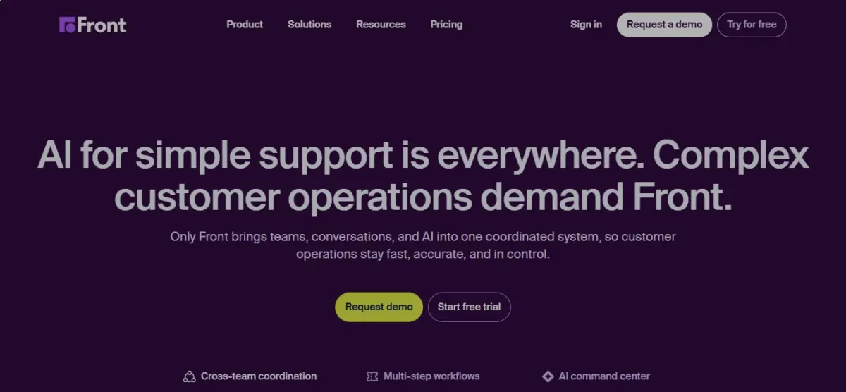 Front-homepage