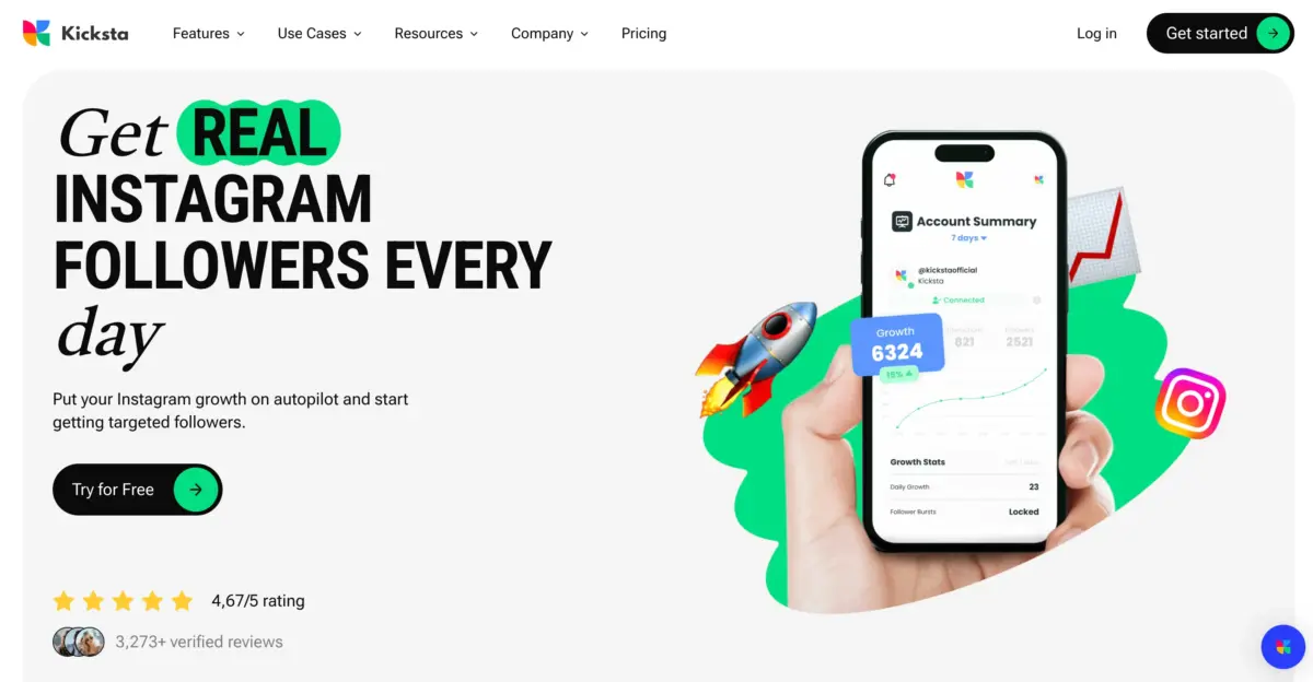 Kicksta Overview