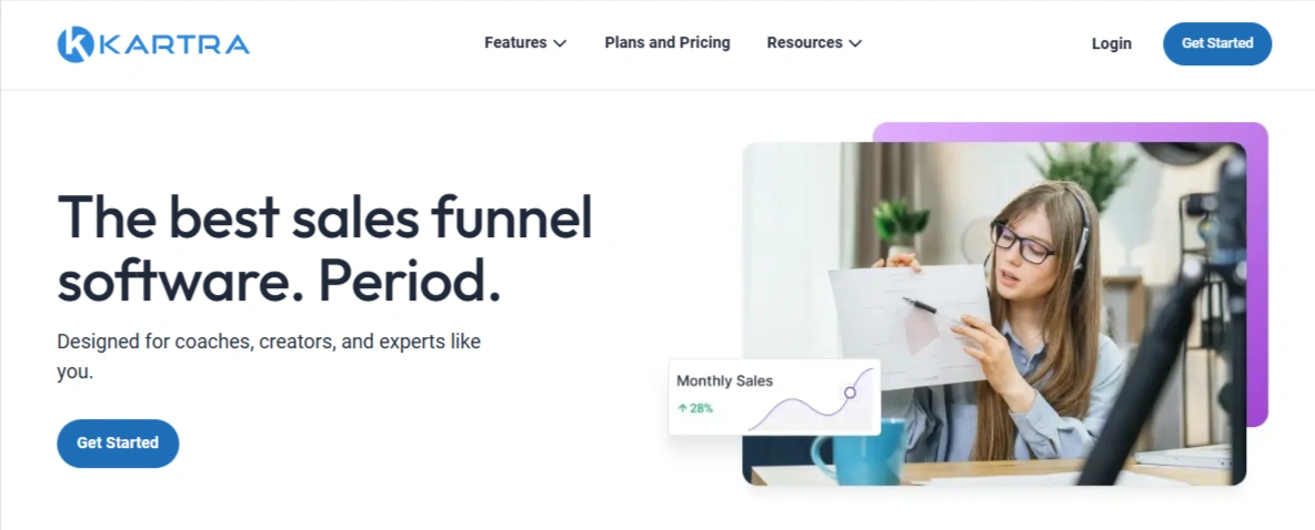 Funnel builder