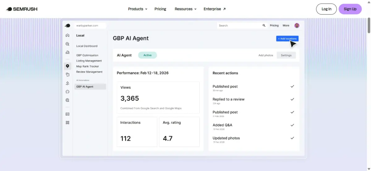 Semrush-homepage