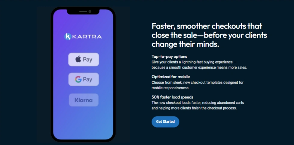 Kartra checkout