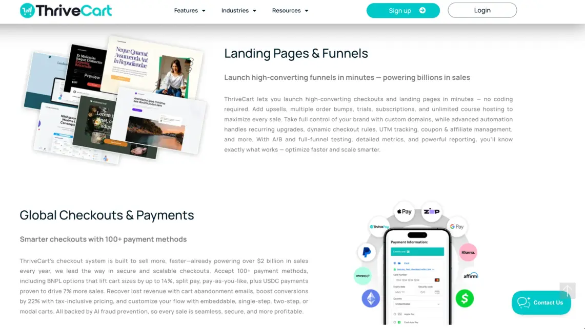 ThriveCart-Features