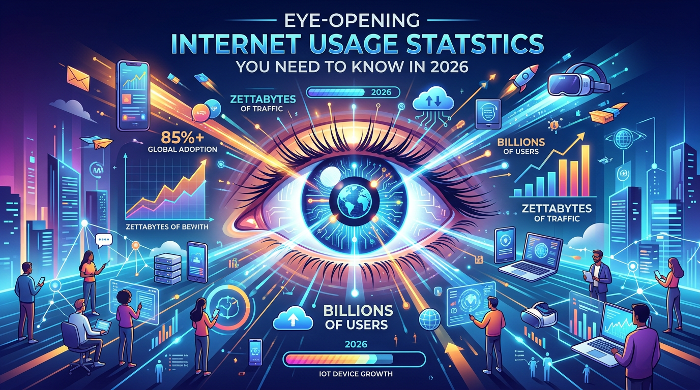 6 Billion and Counting: Eye-Opening Internet Usage Statistics You Need to Know in 2026