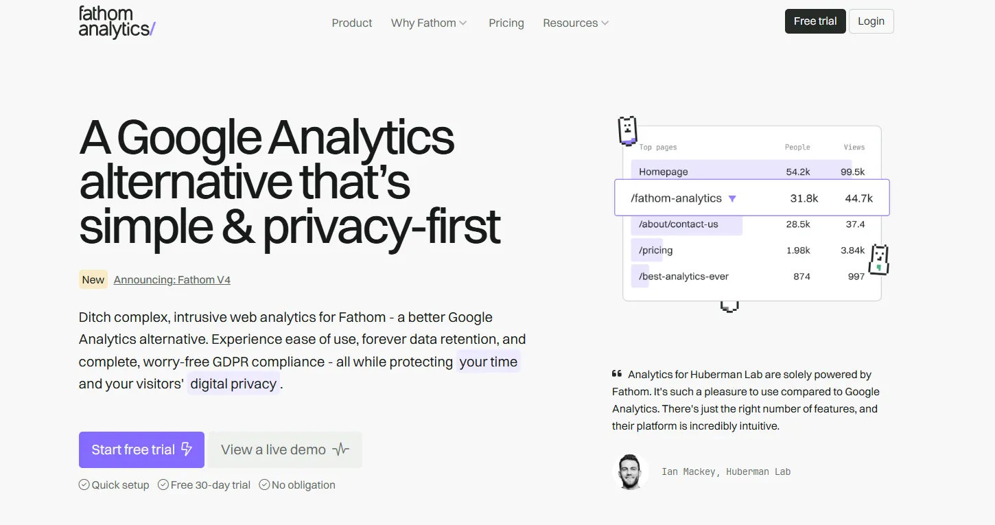 Fathom Analytics Coupon Code