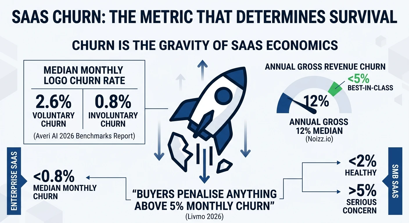 SaaS Churn: The Metric That Determines Survival