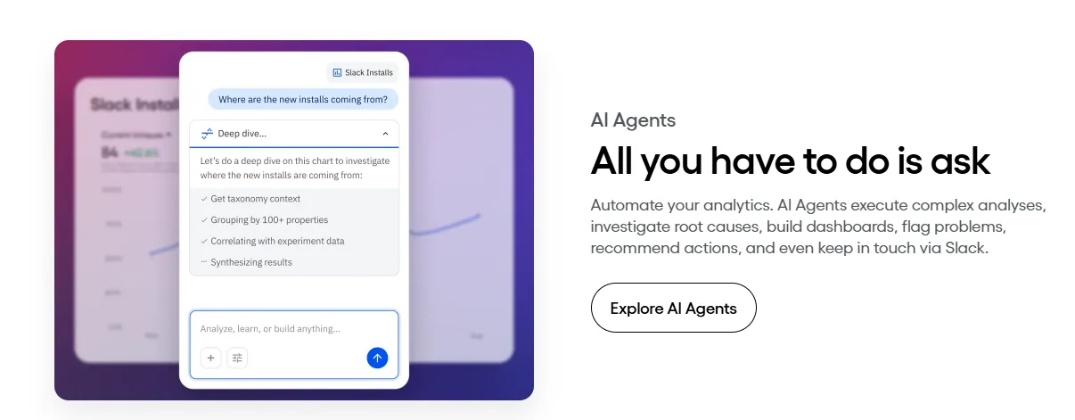Amplitude AI agents