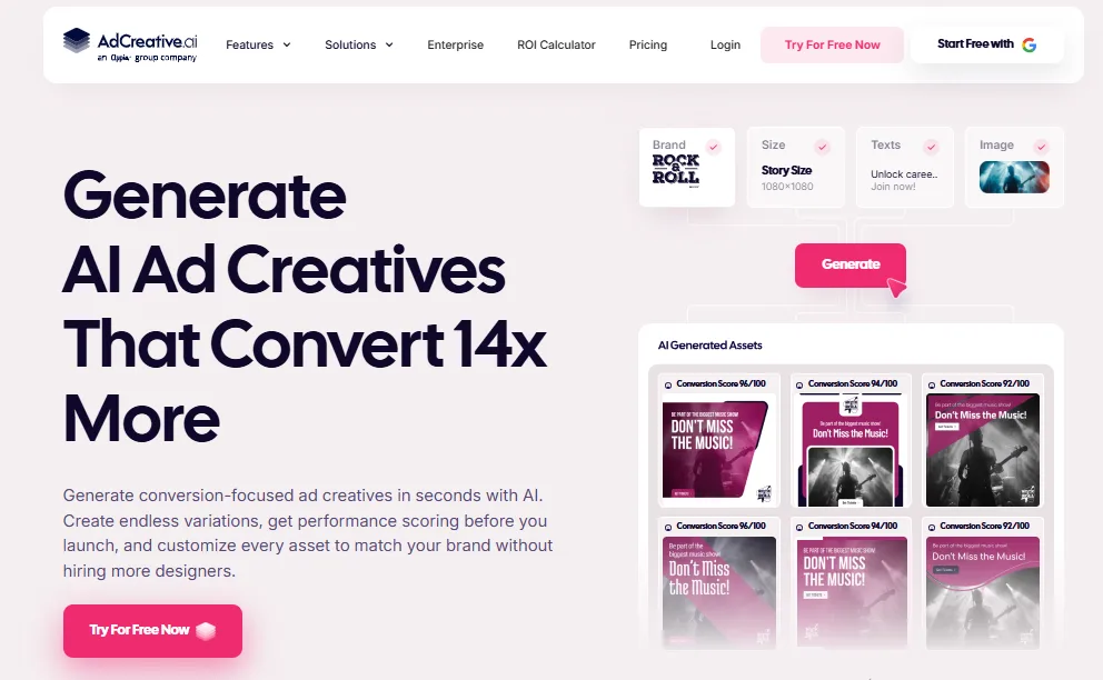 AI Ad creative