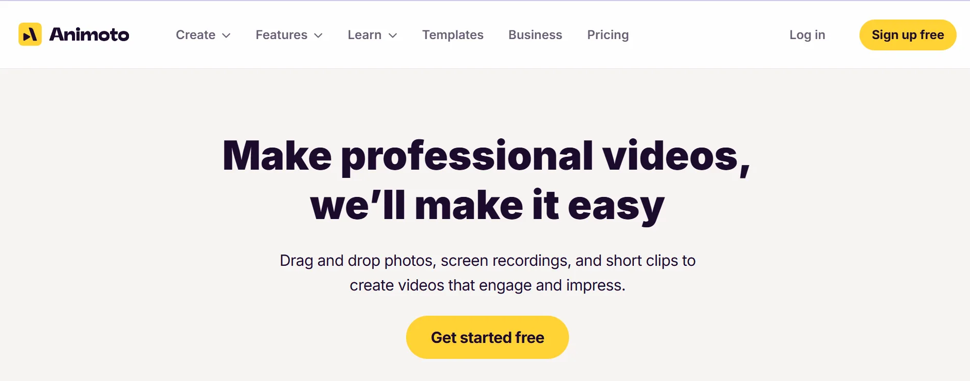 What is animoto