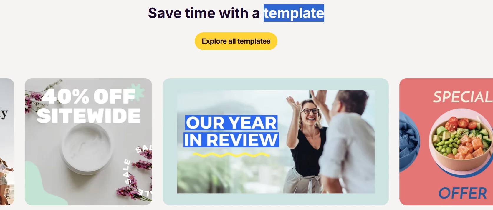 Animoti template library