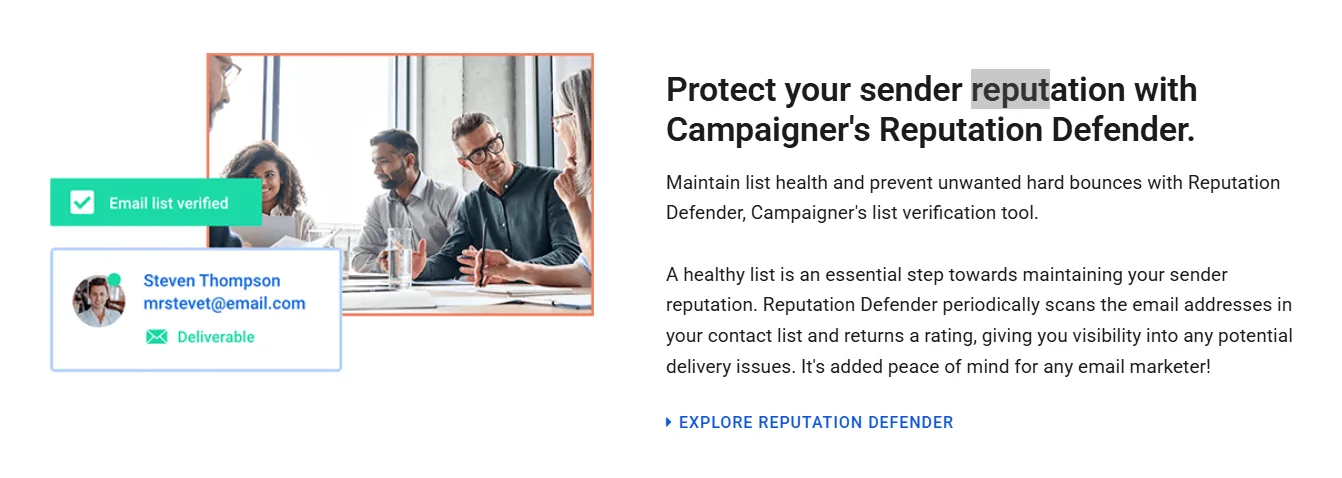 campaigner reputation defender
