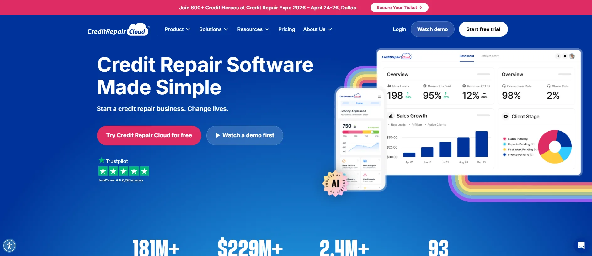 what is credit repair cloud 