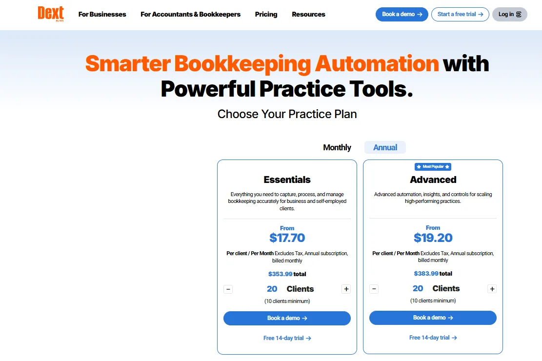 dext partner pricing