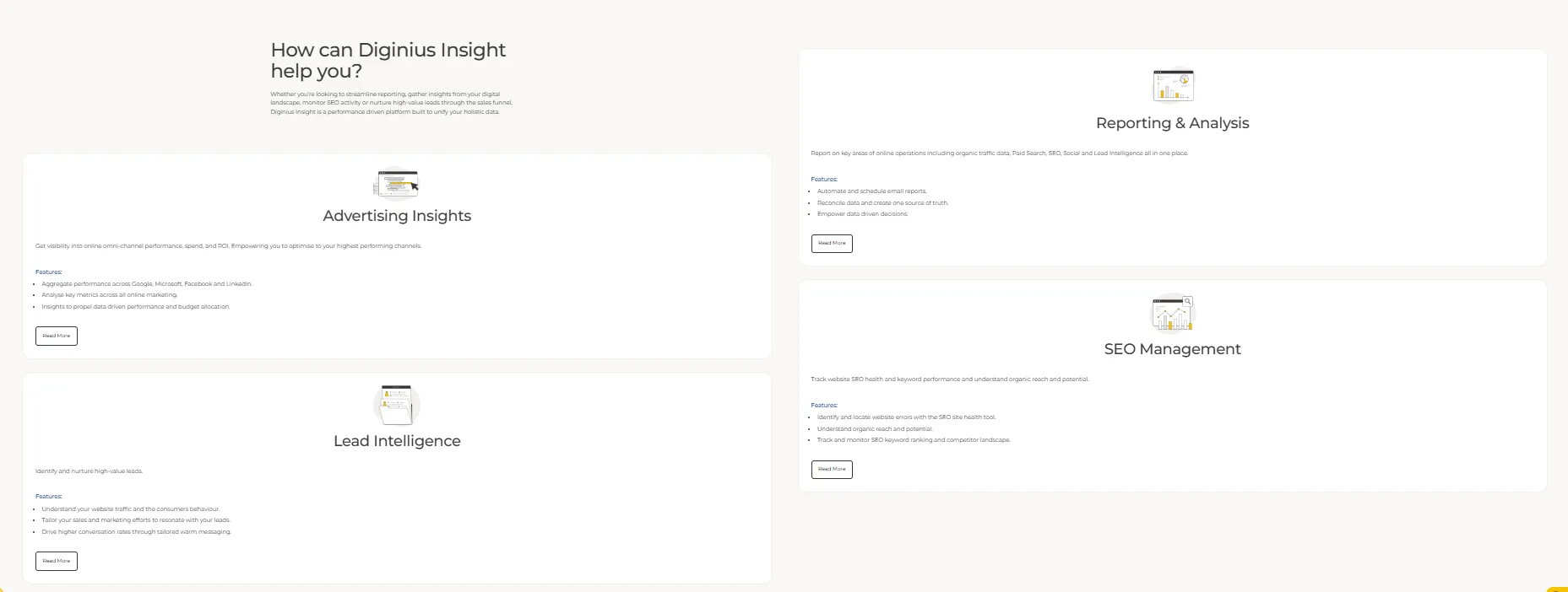 diginius features