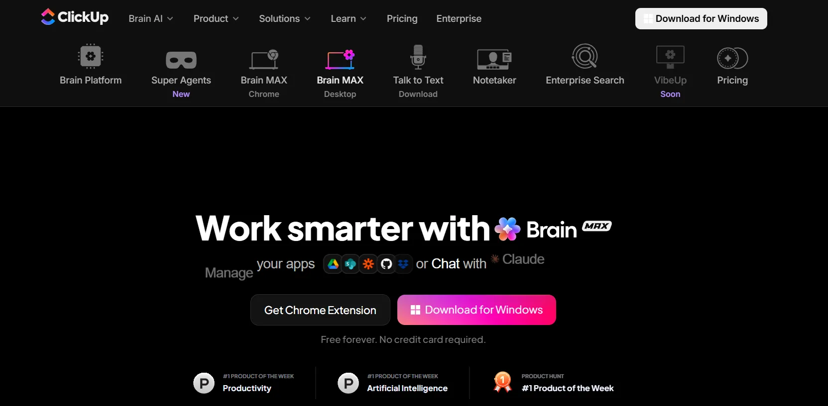 ClickUP brain AI add on