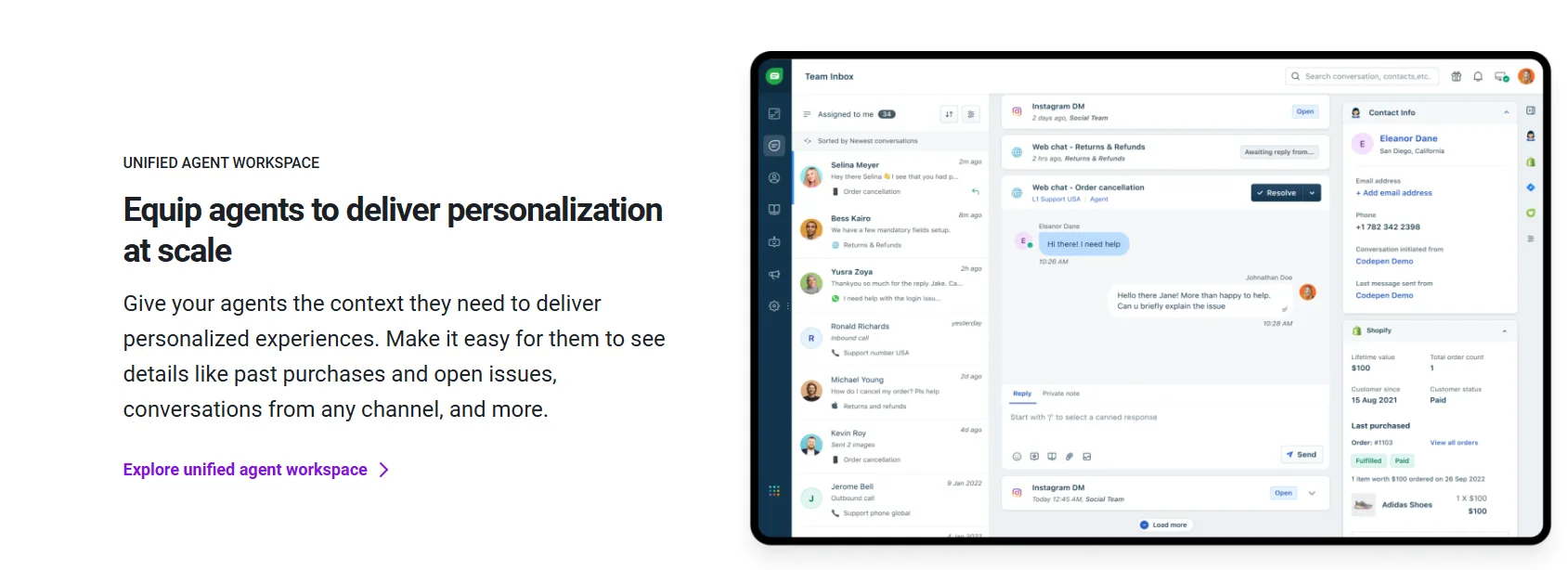 FreshChat Key Features