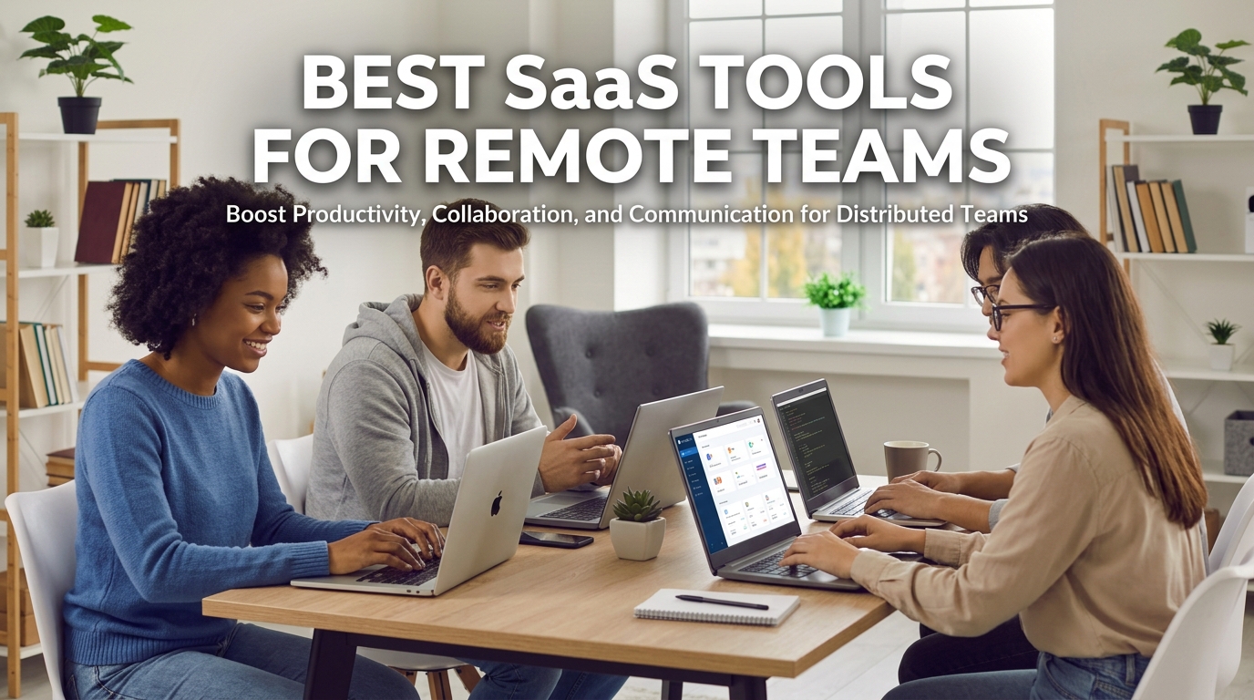 Best SaaS Tools for Remote Teams: Communication, Collaboration and Productivity