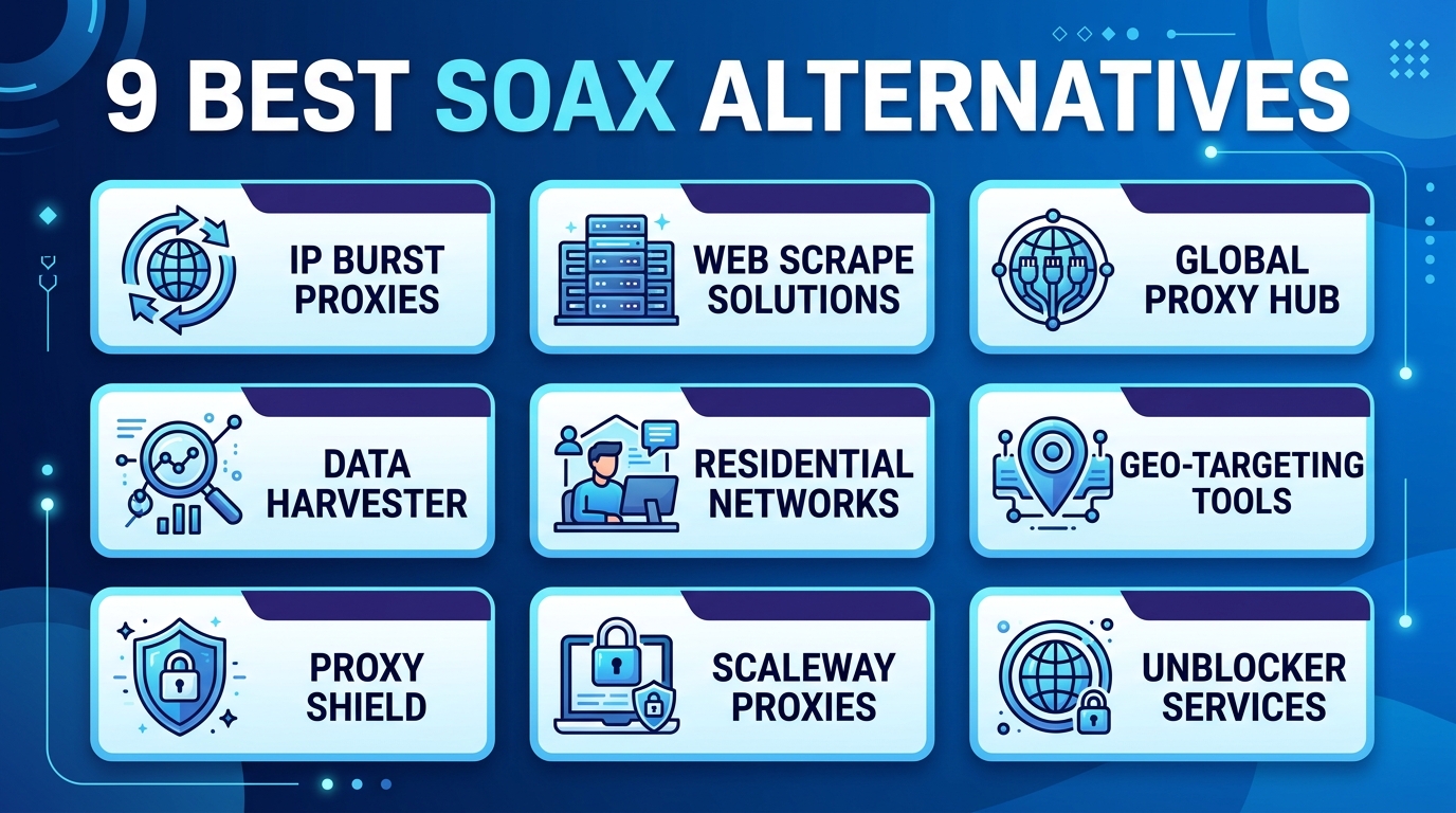 9 Best SOAX Alternatives