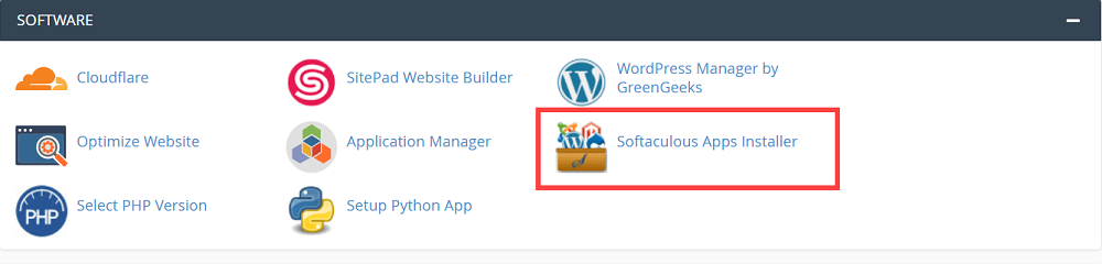 Greengeeks- Softaculous-App-Installer
