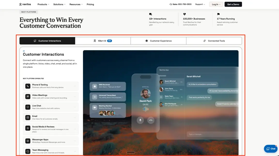 Nextiva Features