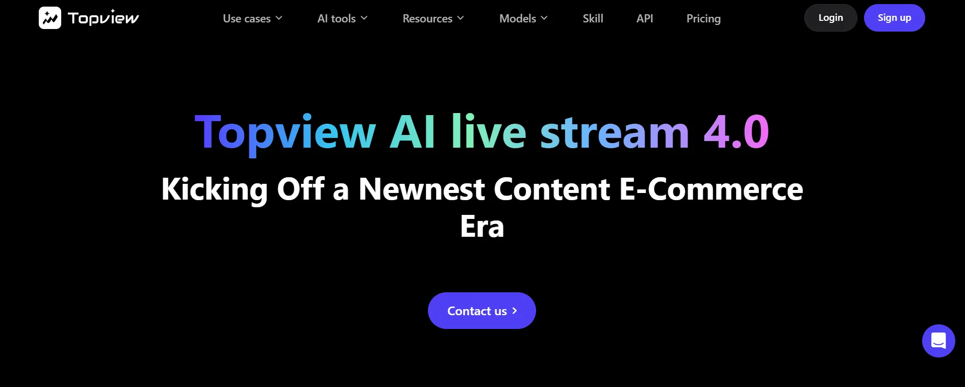 Topview AI Live streaming