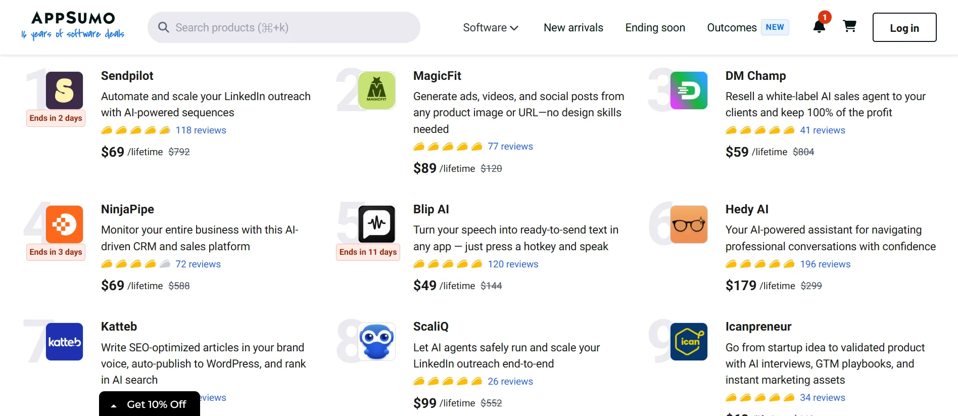 how to apply for an appsumo coupon code step 1