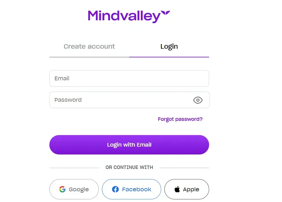 mindvalley Account