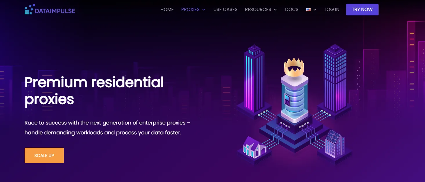 DataImpulse — Cheapest Residential Proxies Available
