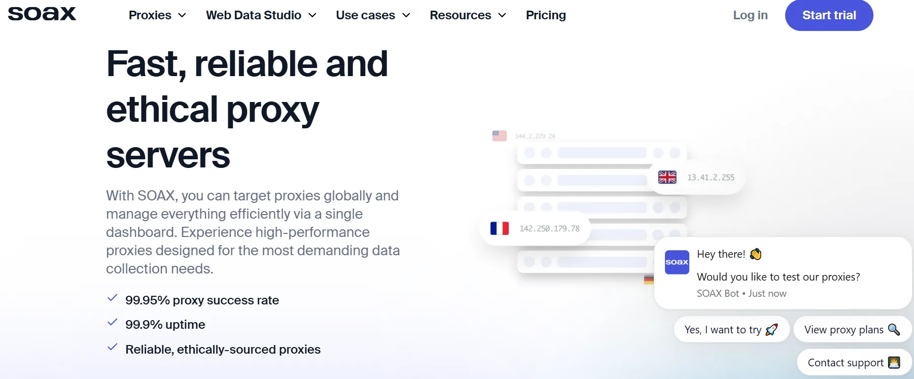 SOAX — Best for Targeting Flexibility